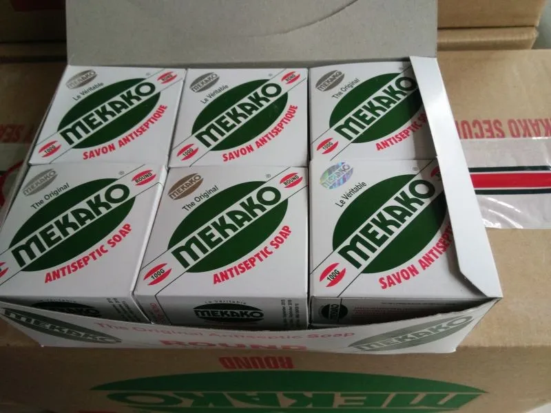 100gr/200gr Mekako Soap Black Savon Toliet Bath Antiseptic Soap Bar