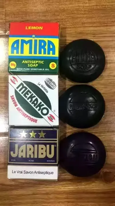 Original Jaribu Soap / Amira Mekako Soap Savon Black Bath Soap Antiseptic Soap Bar