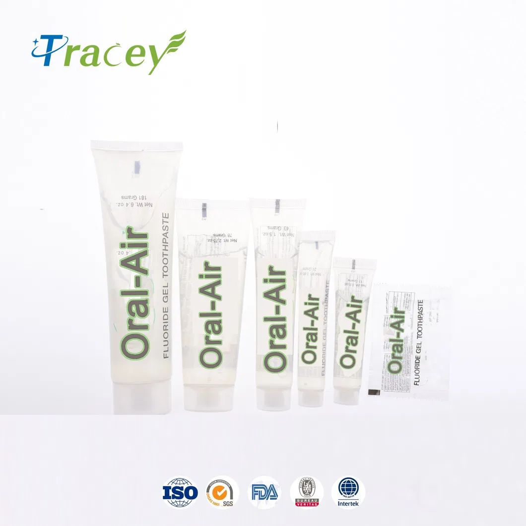 Natural Mint Max Safety Us Jail Toothpaste Clear Gel Toothgel Hotel Toothpaste Pasta Dental