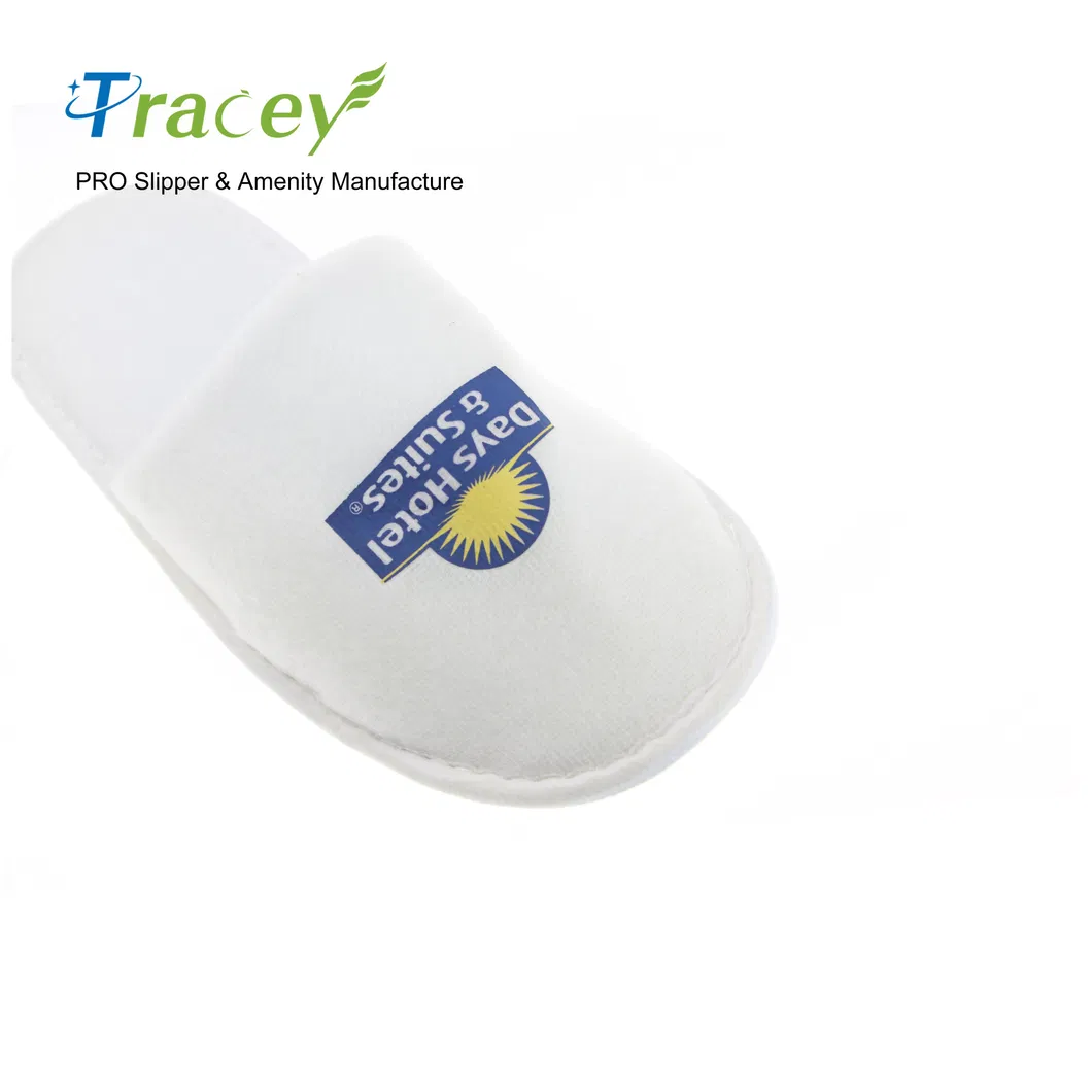 OEM 5 Star Luxury Eco-Friendly Disposable Biodegradable Bedroom Travel SPA Airline Linen Hotel Slippers