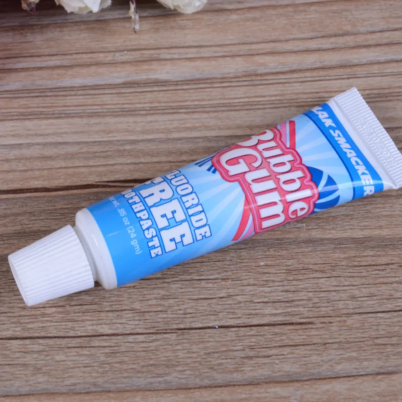 Kids Child Baby Small Toothpaste Strawberry /Bubblum Gum /Fruit Flavor Toothpaste for Travel Use