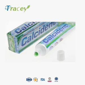 Green Gel Color Triple Color Toothpaste Herbal Green Mint Pasta Dental Dentifrice Factory