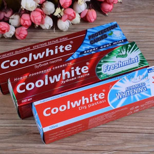 100ml Protect Caries Toothpaste Freshmint Advanced Whitening Coolwhite Toothpaste Factory Hot Sell Mint Toothpaste
