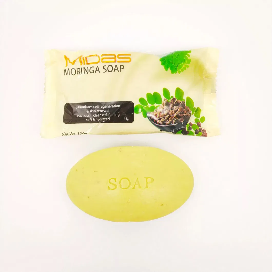 Moringa Soap /Herbal Soap/ Fruity Beauty Soap Bars Customized Bath Soap Jabon Savon