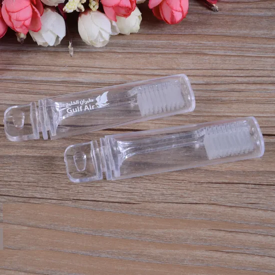 Travel Foldable Toothbrush /Portable Toothbrush Kit with 3gr Toothpaste Pack Hotel/Airlines Fly Welcome Hospitality Dental Kit