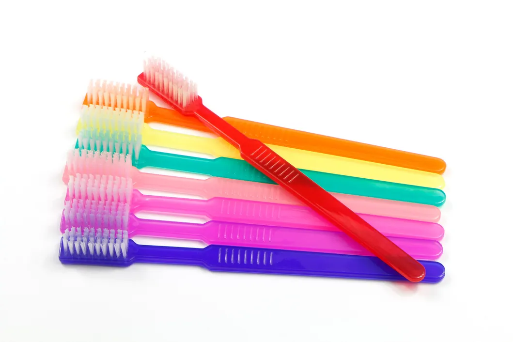 Disposable Pre-Pasted Toothbrush with Toothpaste Inside Bristle Mint Bubble Gum Flavour for Dentist Clinic Dental Use