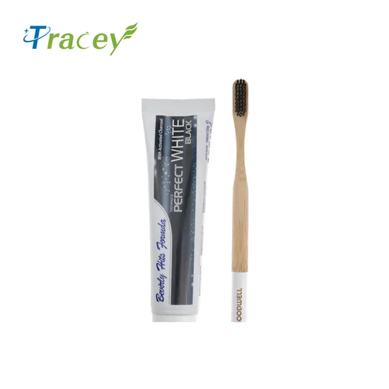 Toothbrushes Eco- Friendly Round Handle Bamboo Packing Free Plastic 10 Pack Bamboo Toothbrushes