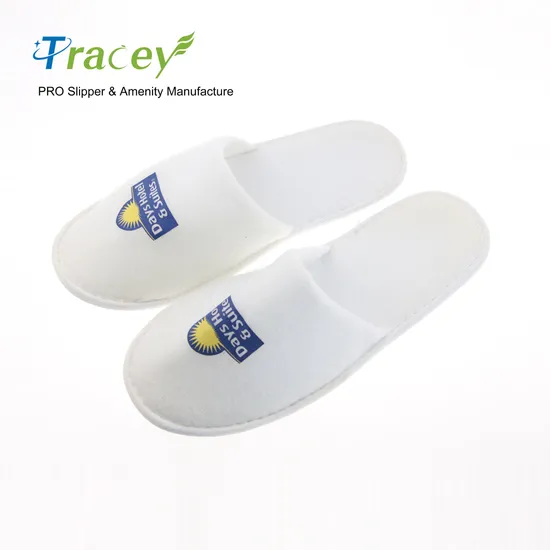 OEM 5 Star Luxury Eco-Friendly Disposable Biodegradable Bedroom Travel SPA Airline Linen Hotel Slippers