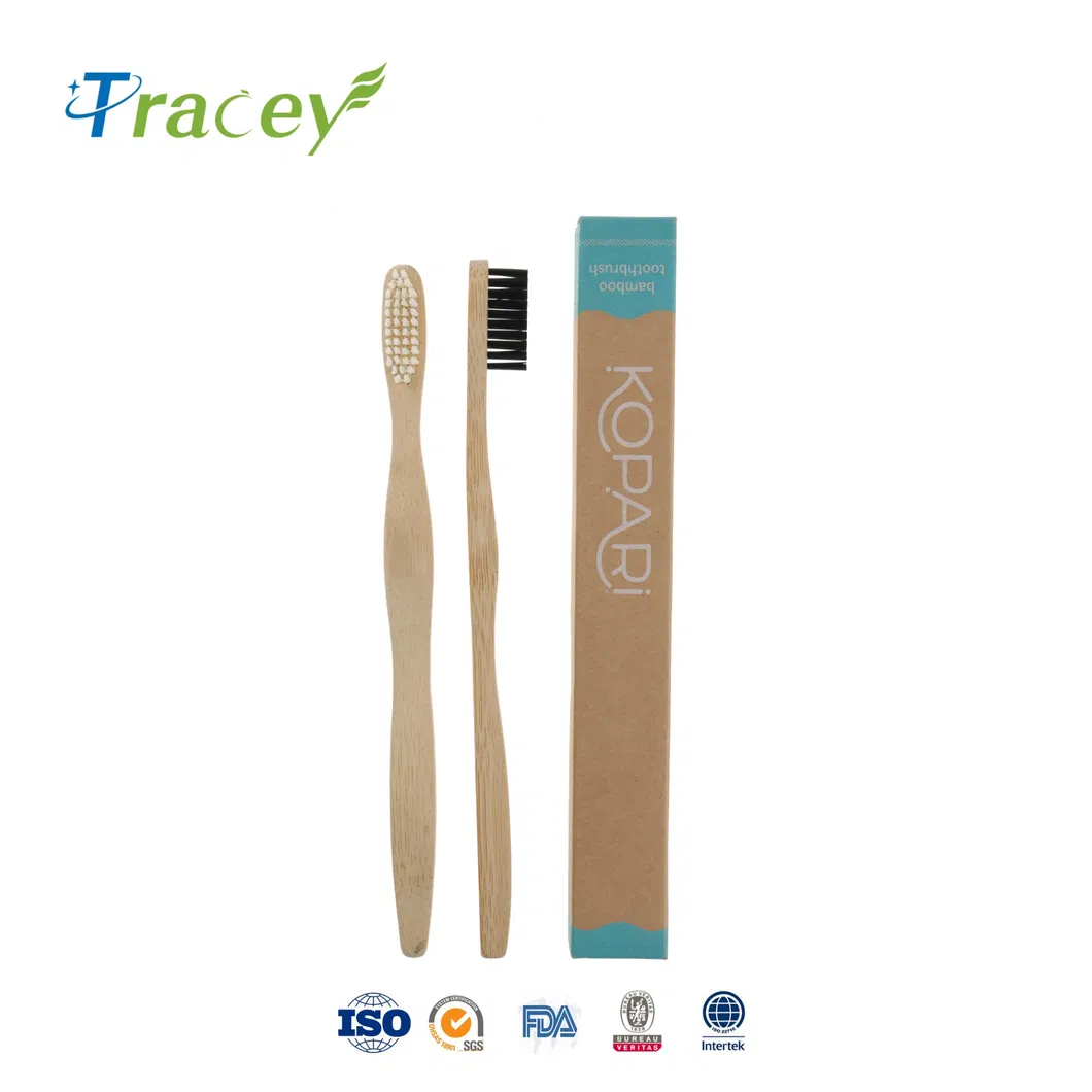 Bamboo Toothbrush Natural Disposable Biodegradable Eco Friendly Adult Soft Bamboo Toothbrush