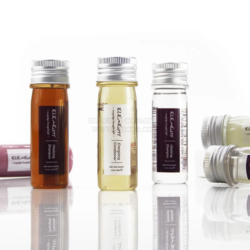 Professional Hotel Cosmetic 25ml /30ml Tube Bottle Hotel Shampoo Batn Shower Gel Hotel Supply Amenities