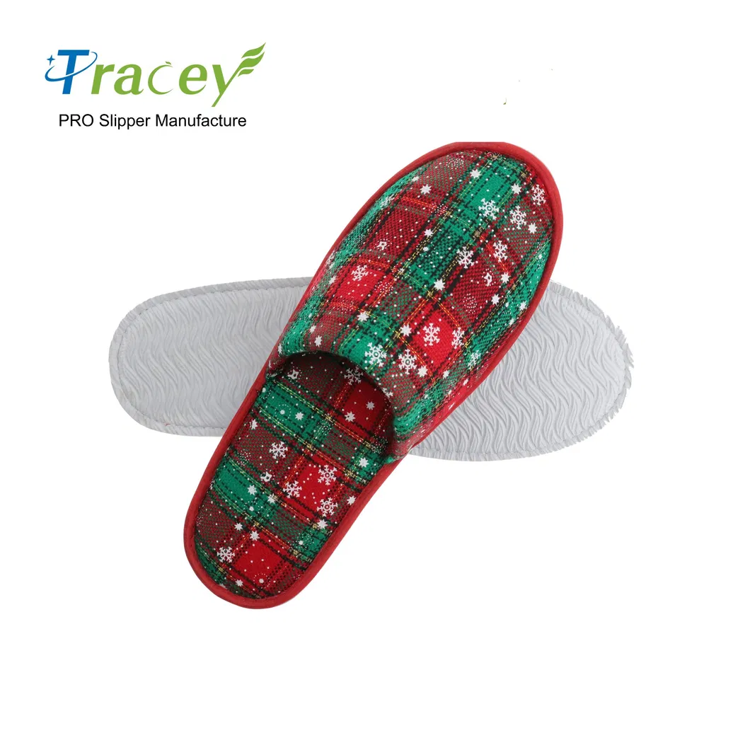 Personalized Disposable Hotel Slippers, High Quality Hotel/SPA Slipper