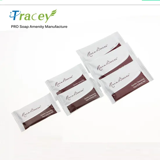 Hotel Soap Mini Facial Soap 1/2 3/4 11/2 Size Soap for USA Market Anti-Bacterial Face Bar for Jails Used