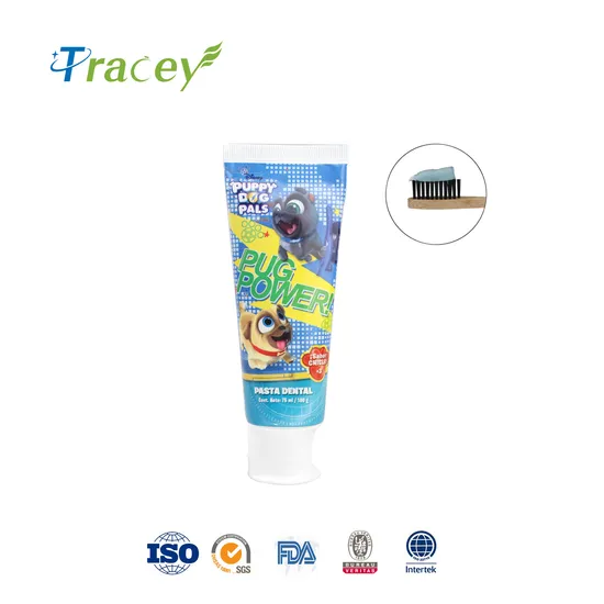Professional Supplier OEM 100g Bubble Gum Flavor Kids Tooth Paste Anti-Cavity Fluoride Gel Children Toothpaste