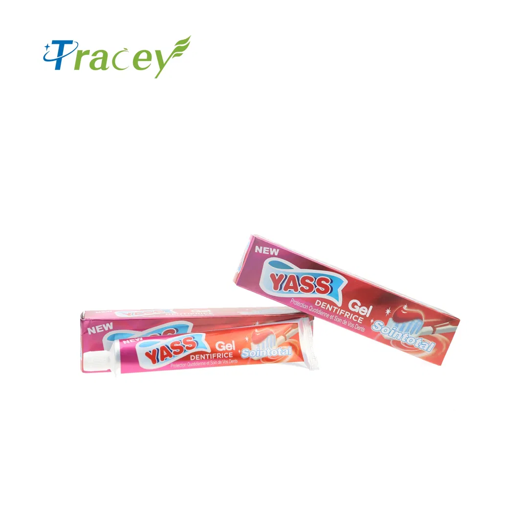 150gr Yass Red Gel Toothpaste Total Care Sointotal Dentifrice Toothpaste for Africa Market