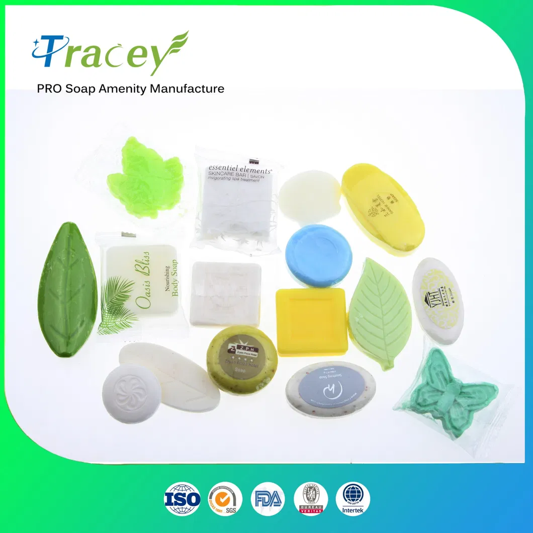 15-30gr Sachet Pack SPA Facial Hotel Soaps Bar / Hotel Amenities Face Body Hand Soap Savon Jabon