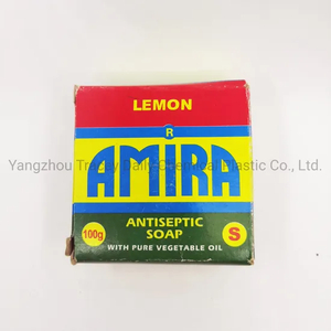 Amira Antiseptic Soap /Lemon Bath Savon Mekako Soap Bar Blacksoap Vegetable Oil Soap Factory